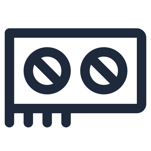 Graphics Card Icon - Free SVG & PNG Download | Iconro